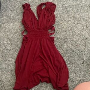 Dark wine/Maroon dress